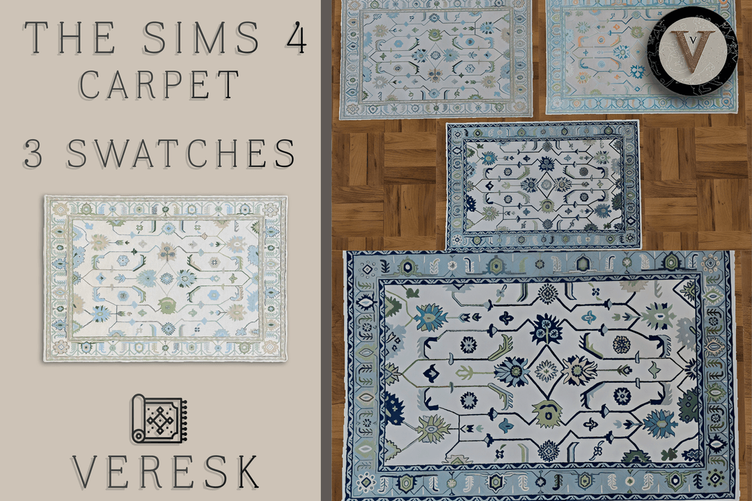 Ковёр “Floral Woven Wind” Rug